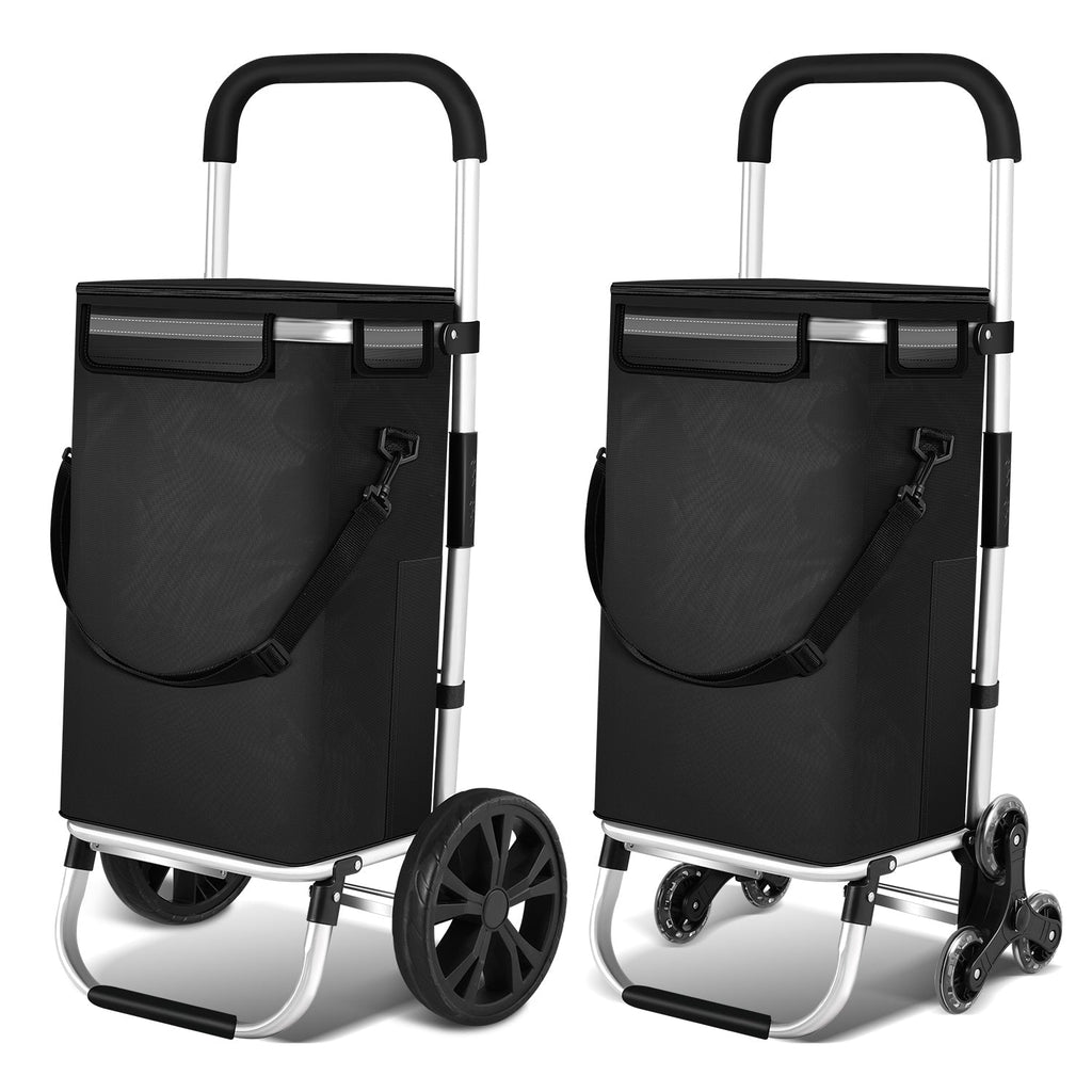 Folding 40 L Shopping Trolley
