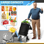 Folding 40 L Shopping Trolley