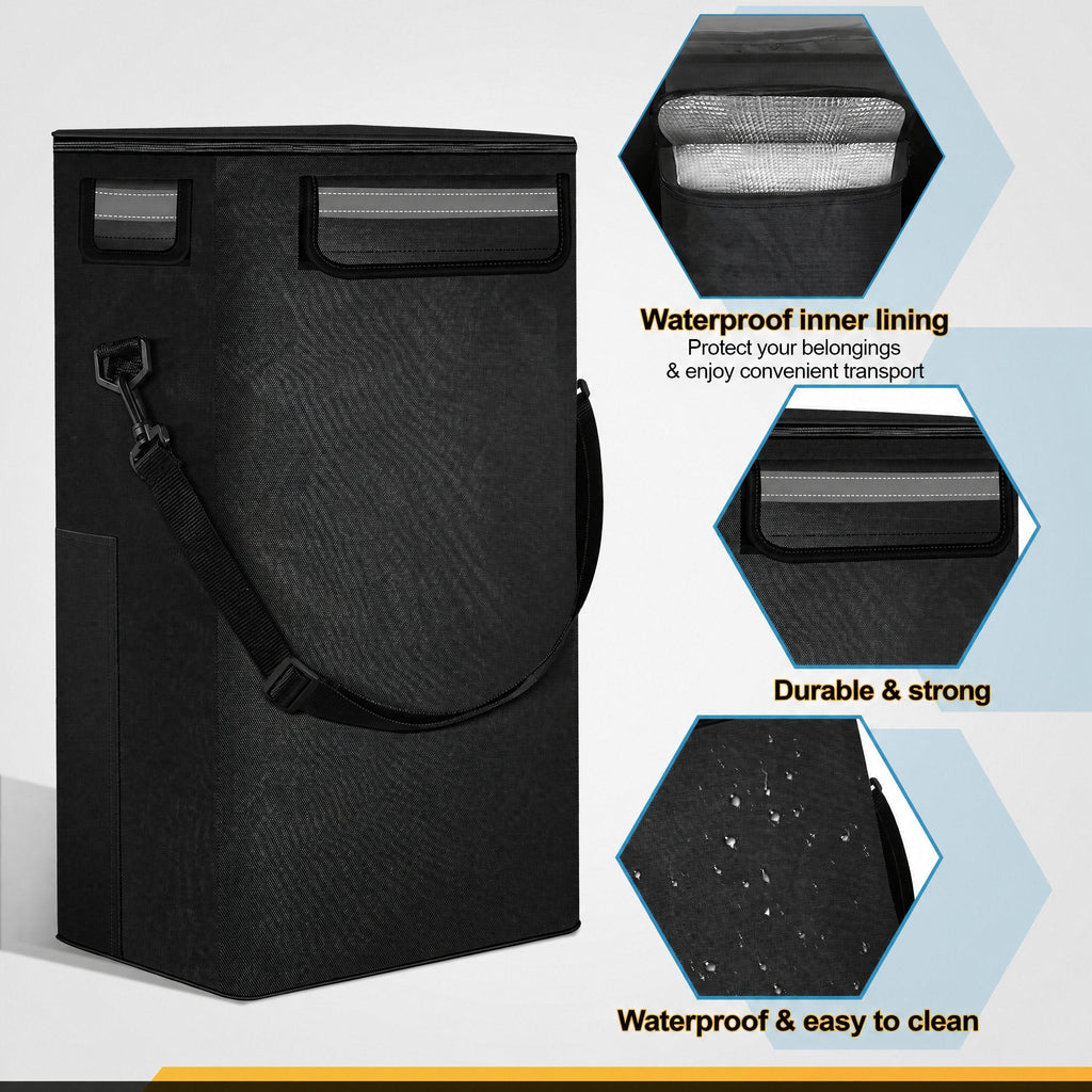 Folding 40 L Shopping Trolley