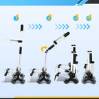 Folding 40 L Shopping Trolley