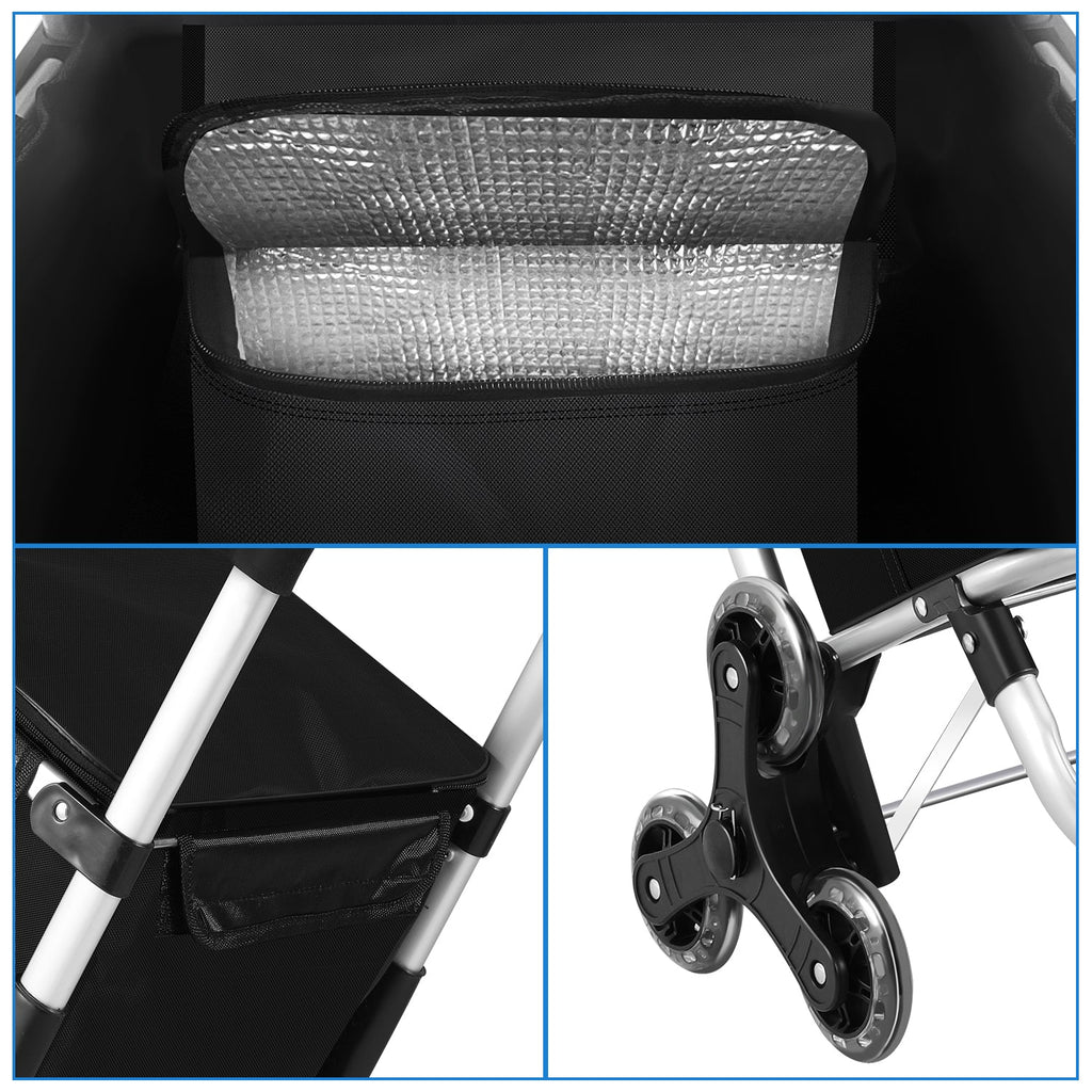Folding 40 L Shopping Trolley