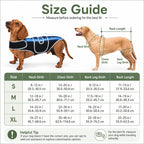 Full-length breathable & adjustable dog back support vest