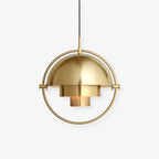 Geometric Pendant Light with Adjustable Sphere Bauhaus Modern Kitchen