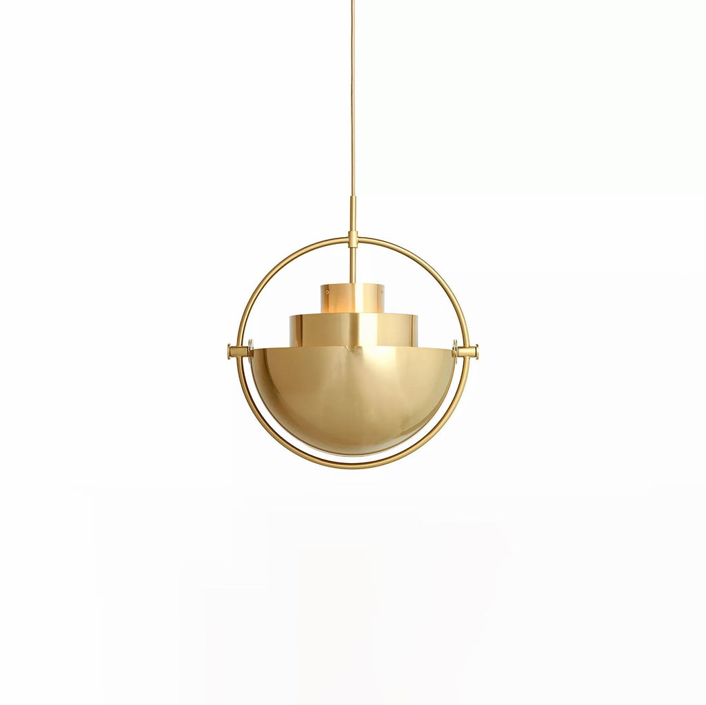 Geometric Pendant Light with Adjustable Sphere Bauhaus Modern Kitchen