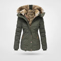 GlacierGuard Women's Fleece-Lined Waterproof Winter Jacket