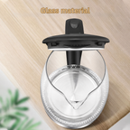 Glass Electric Kettle: Fast Boil 2 Litre, LED, Auto Shut-off