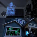 Halloween Projector | Windows & Indoors | 12 Films Included | Easy Setup