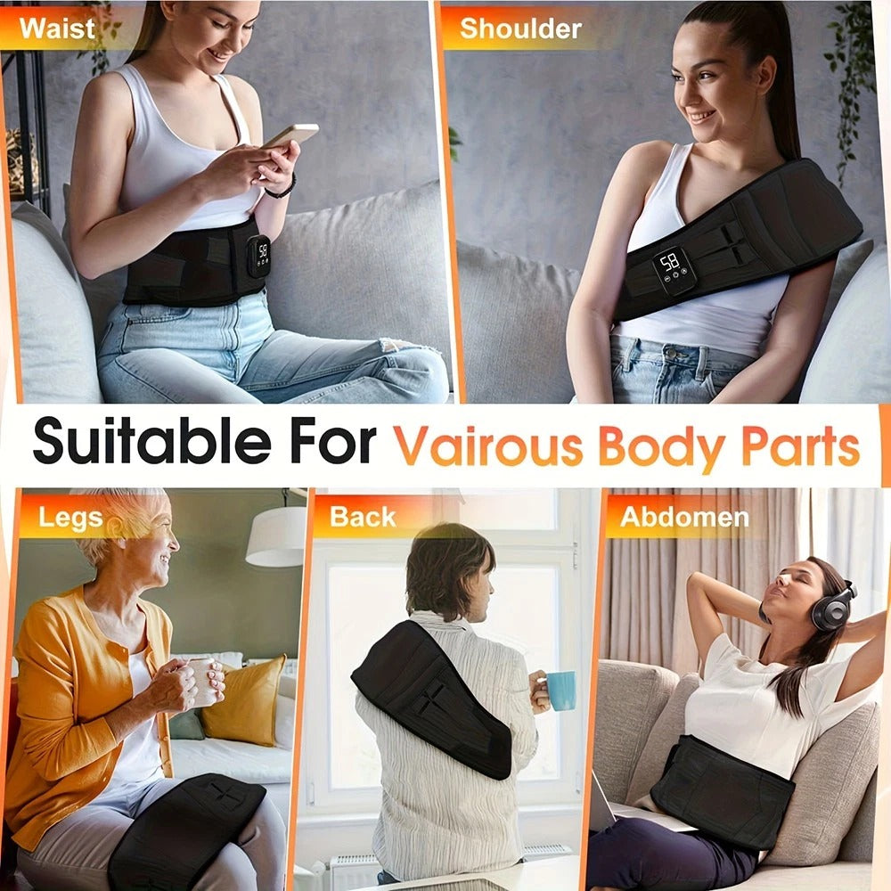 Heated Lower Back Brace for Back Pain Relief
