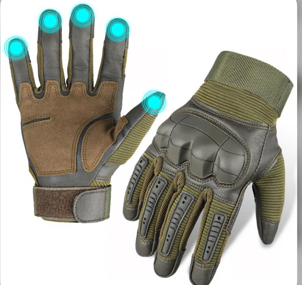 Heavy Duty Full Finger Tactical Work Gloves
