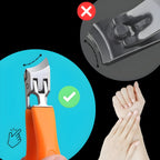 Heavy Duty Nail Clipper, Wide Jaw Cutter for Hard Fingernails