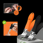 Heavy Duty Nail Clipper, Wide Jaw Cutter for Hard Fingernails