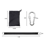 Heavy-Duty Tree Swing and Hammock Hanging Straps Kit