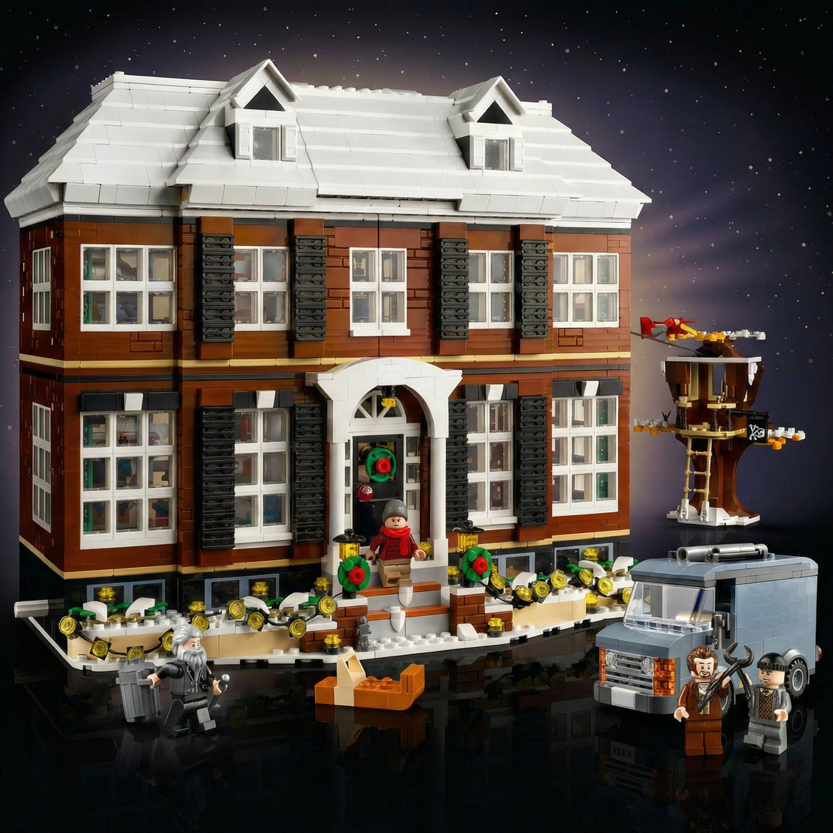 House model kit building block set for adults