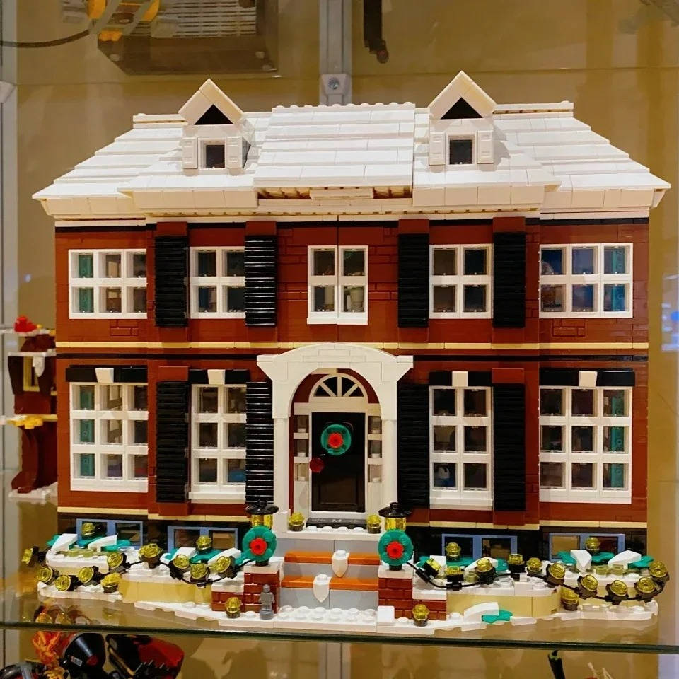 House model kit building block set for adults