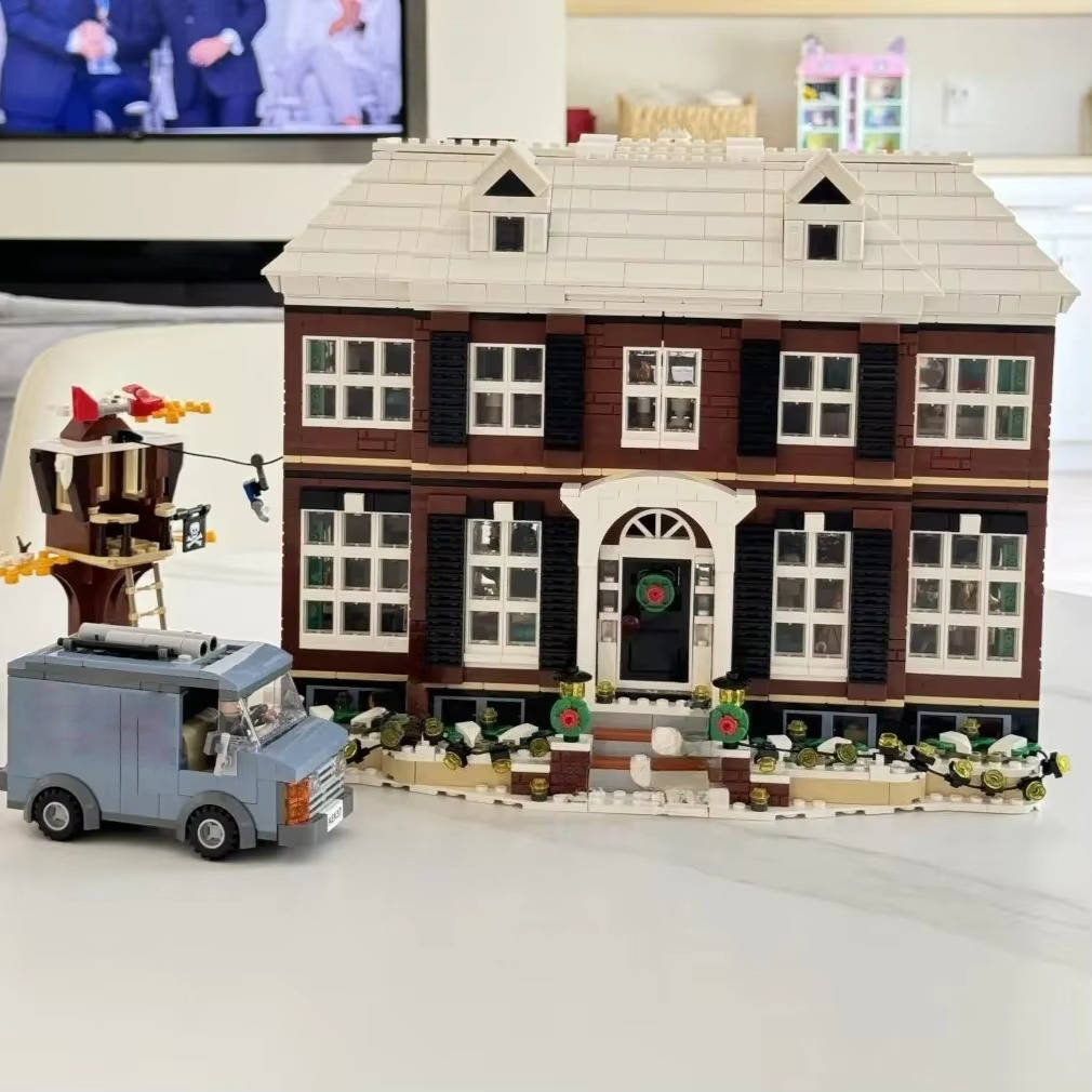 House model kit building block set for adults
