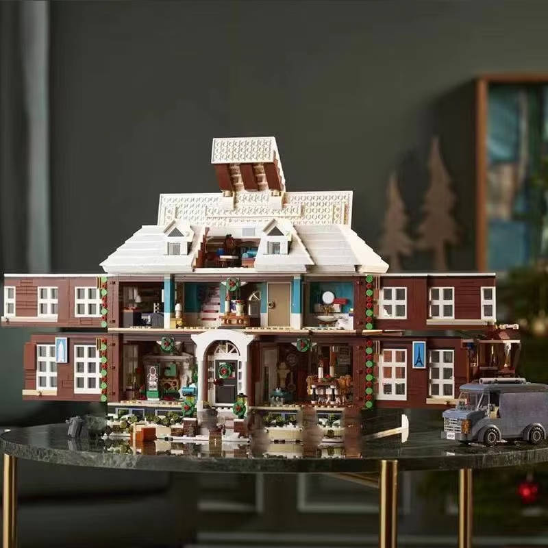 House model kit building block set for adults