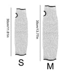 Industrial Cut Resistant Arm Sleeves with Breathable Heat Resistant Material