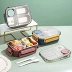 Insulated Stainless Steel Lunch Box Food Container – 500 ml to 1 Litre Capacity