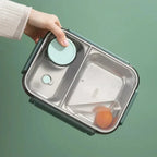 Insulated Stainless Steel Lunch Box Food Container – 500 ml to 1 Litre Capacity