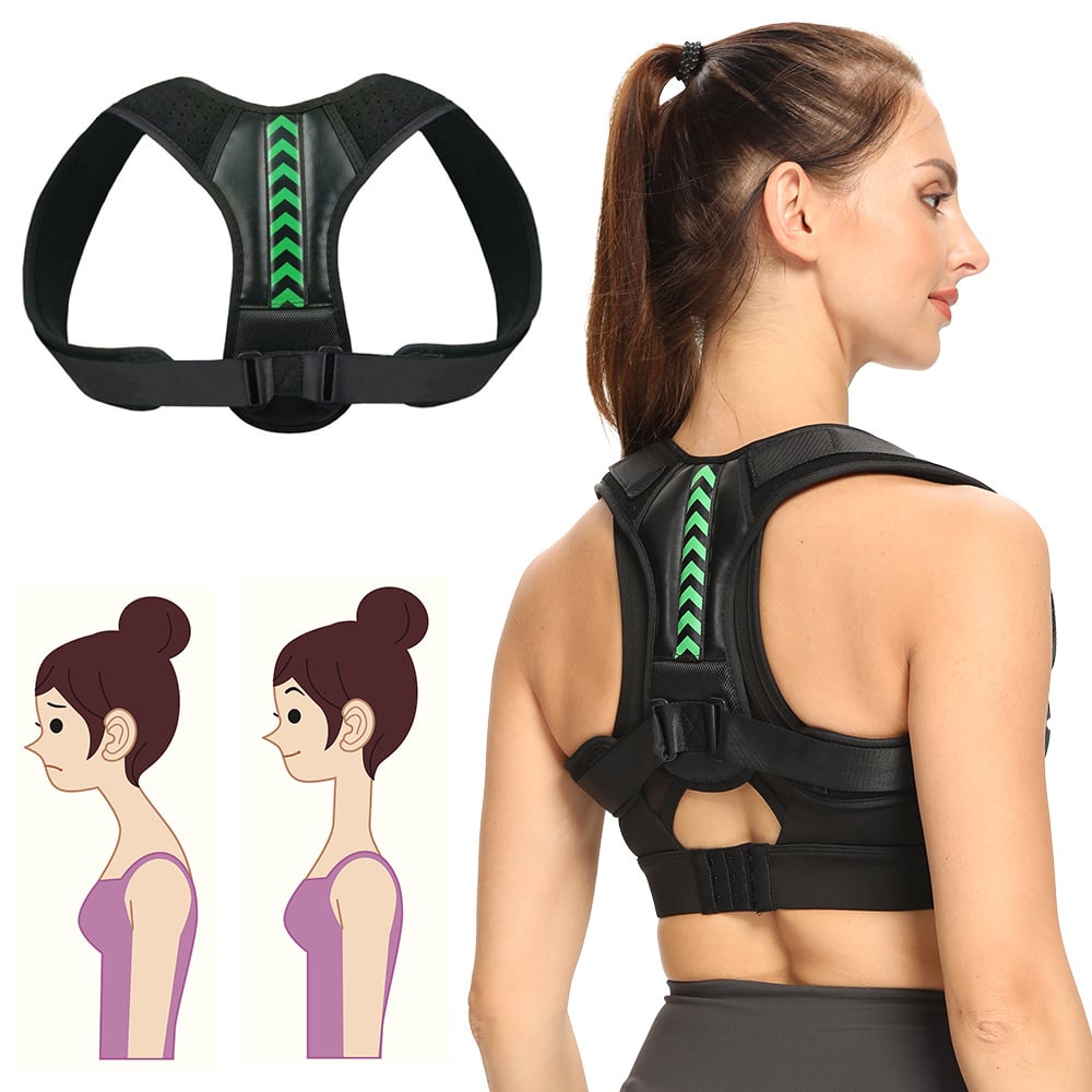 Invisible Back Posture Orthosis – Wear Under Clothing, S to XL Sizes