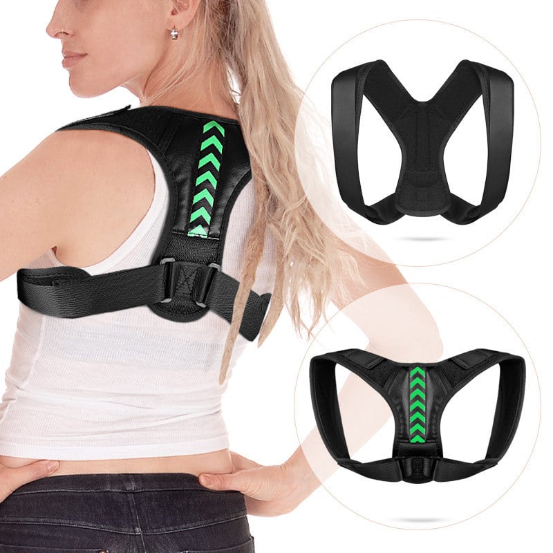 Invisible Back Posture Orthosis – Wear Under Clothing, S to XL Sizes