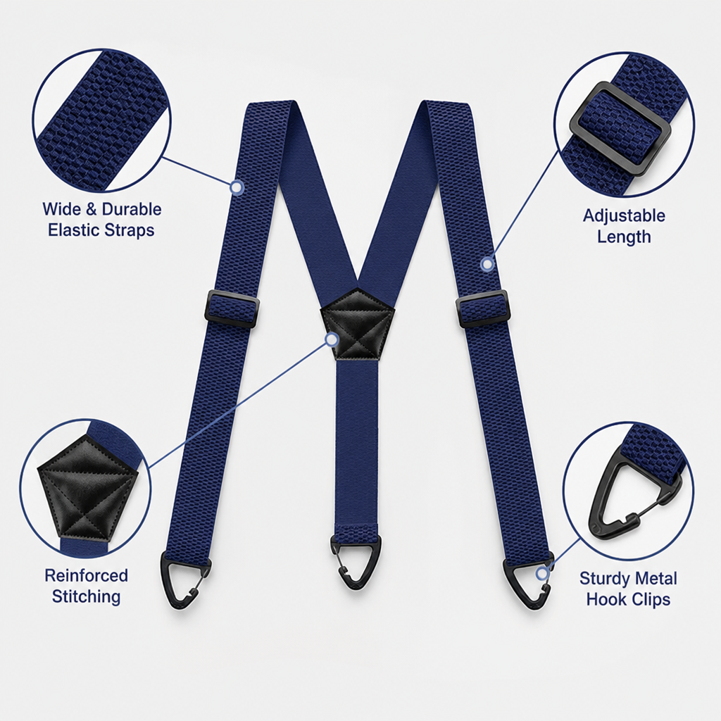 IronHold Suspenders — Rock-Solid Support That Never Lets You Down