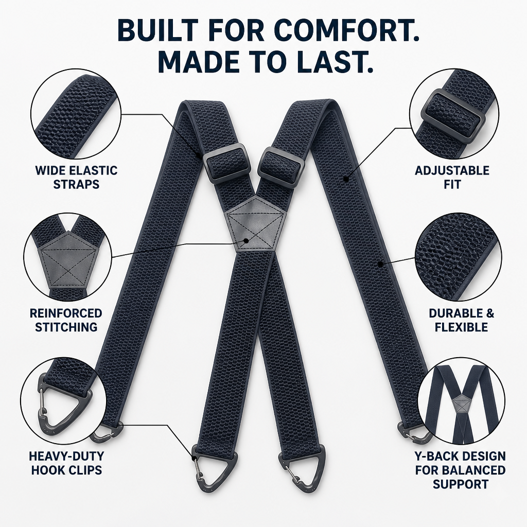 IronHold Suspenders — Rock-Solid Support That Never Lets You Down