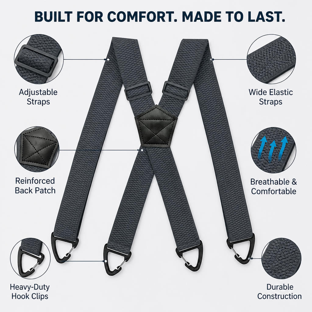 IronHold Suspenders — Rock-Solid Support That Never Lets You Down