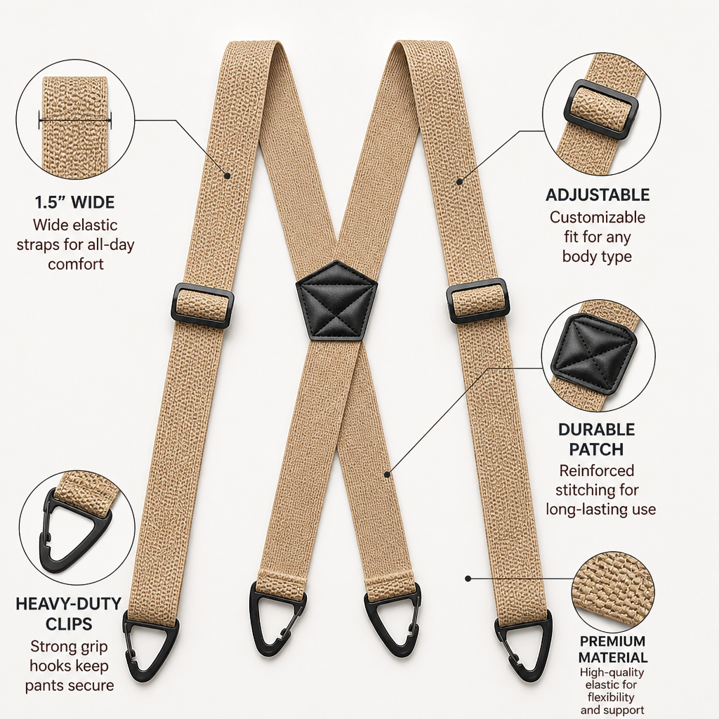 IronHold Suspenders — Rock-Solid Support That Never Lets You Down