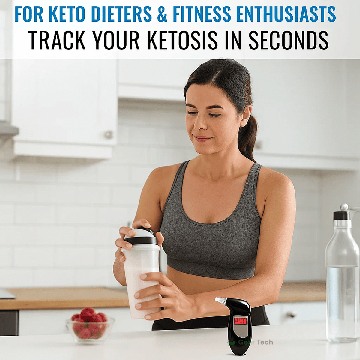 Keto Breath Metre | Accurate ketosis monitoring for weight loss and dietary optimisation at home or on the go