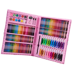 Kids Deluxe Art Set with Easel