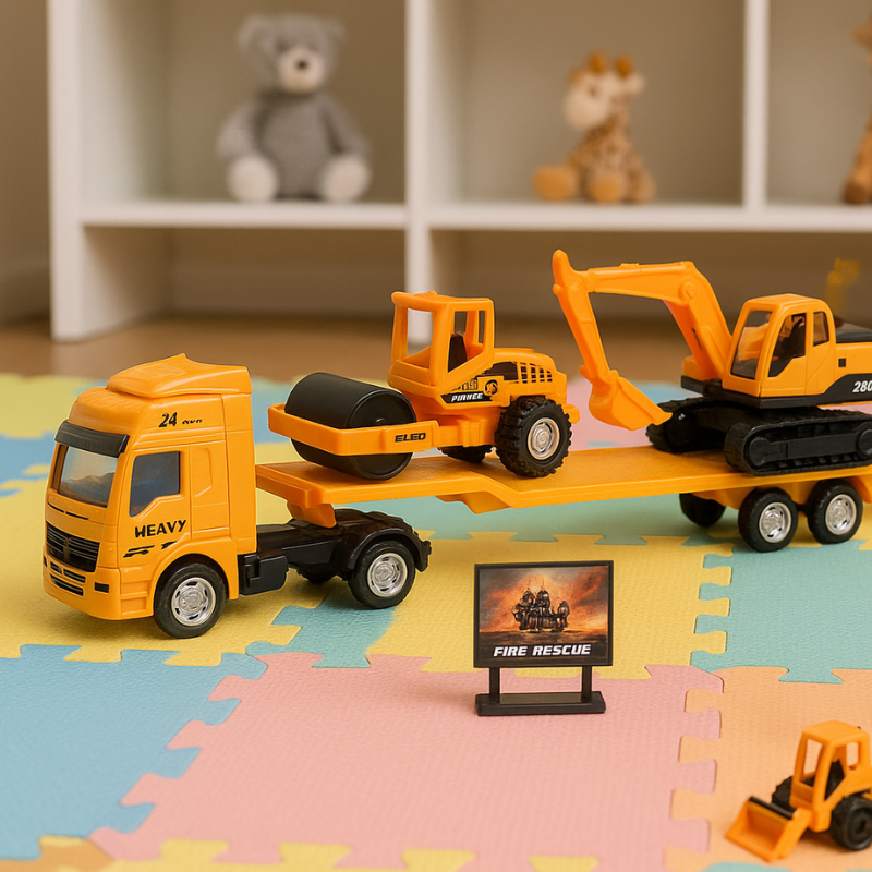 Kids' Imaginative Rescue Vehicle Play Set