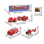 Kids' Imaginative Rescue Vehicle Play Set