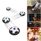 Kids Indoor Air Hover Soccer Ball Game Set