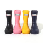 Kids Waterproof Rain Boots, Slip-Resistant PVC, Solid Colours