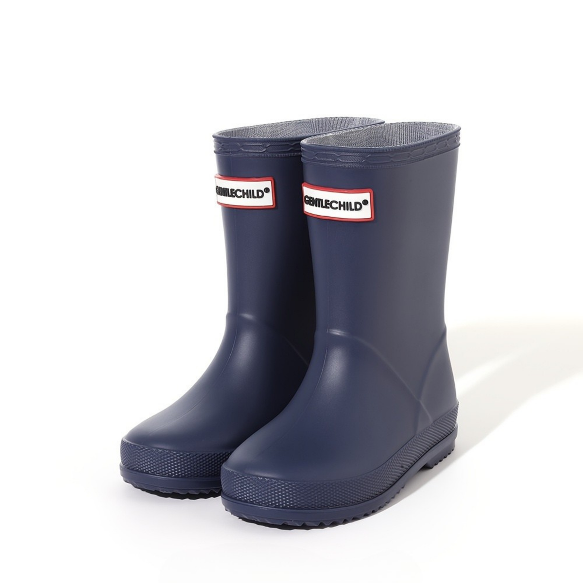Kids Waterproof Rain Boots, Slip-Resistant PVC, Solid Colours
