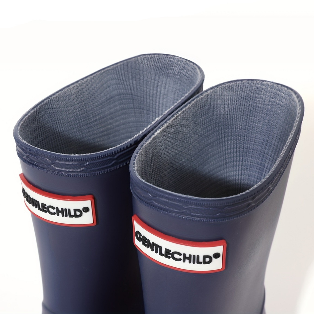 Kids Waterproof Rain Boots, Slip-Resistant PVC, Solid Colours