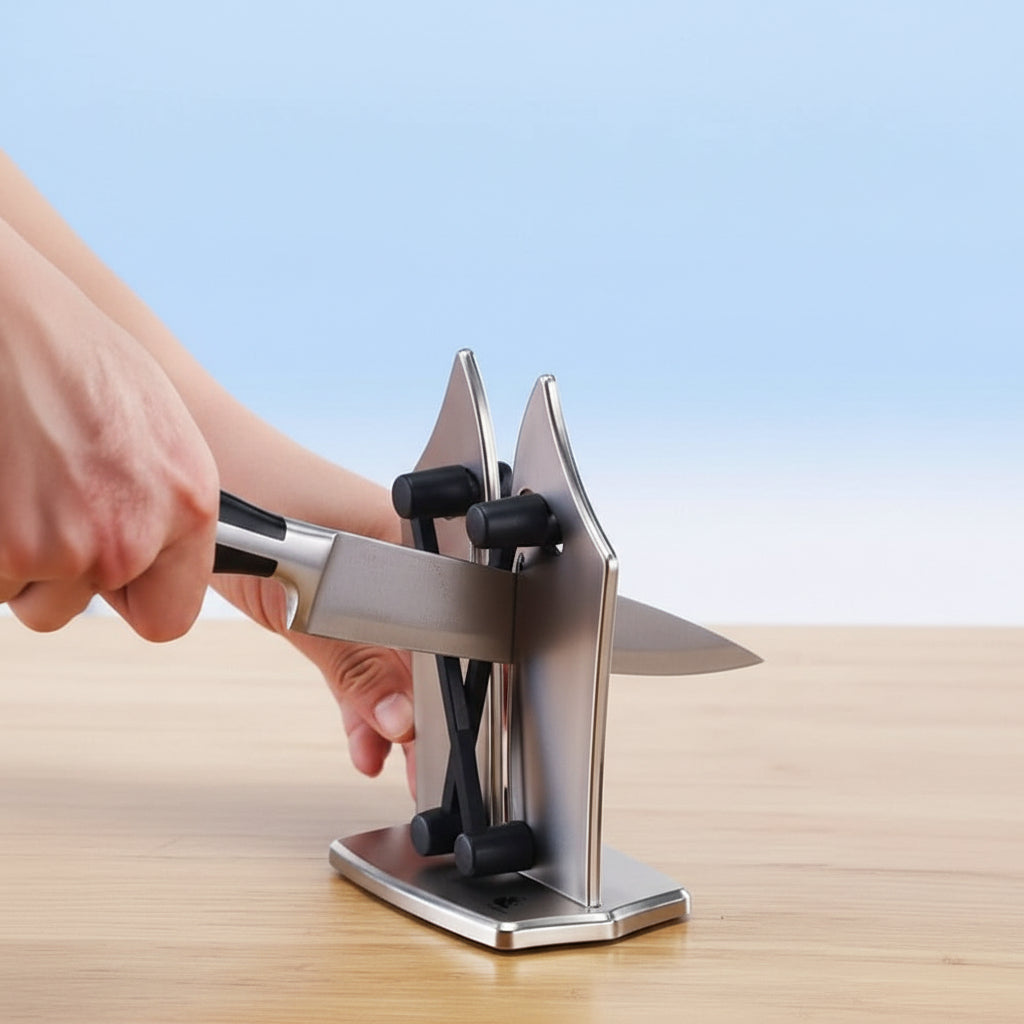 Kitchen Precision Knife Sharpener for Effortless Blade Care