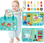 Kletshuts BusyBoard: Sensory Fine Motor Skills Montessori Educational Activity Board
