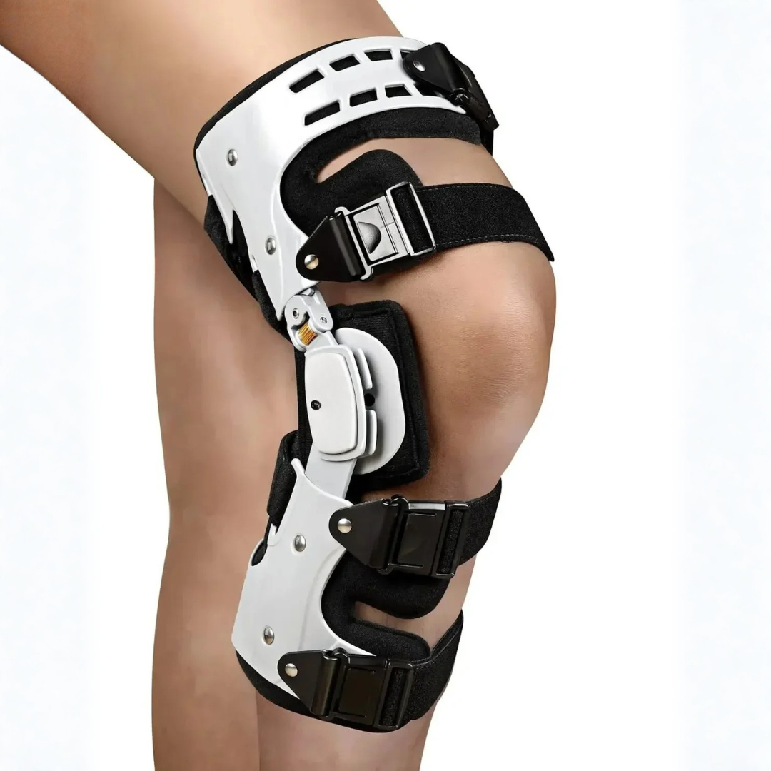 Knee Brace – Unloader Support with Adjustable Stabilisation, Right or Left, One Size – ArthroGuard