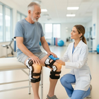 Knee Brace – Unloader Support with Adjustable Stabilisation, Right or Left, One Size – ArthroGuard
