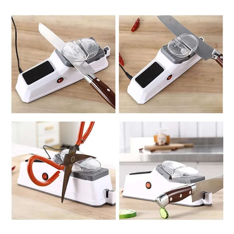 Knife Sharpener | Fast and Safe | Rechargeable | SharpEase