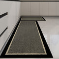 Knitted Two-Tone Kitchen Mat