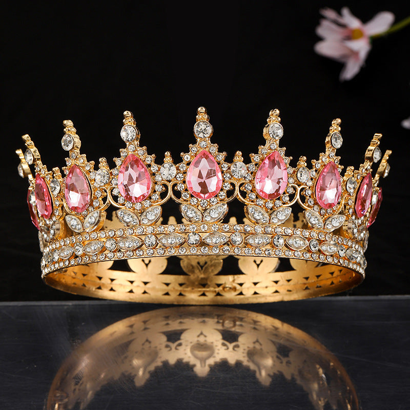 Ladies Crown with Elegant Gemstones