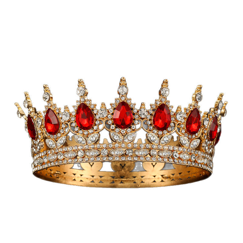 Ladies Crown with Elegant Gemstones