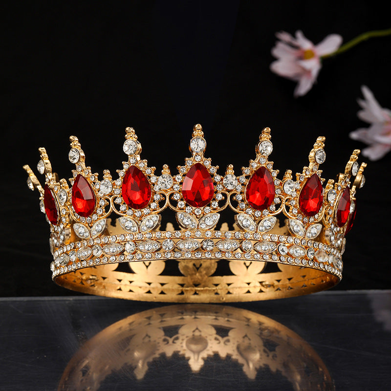 Ladies Crown with Elegant Gemstones