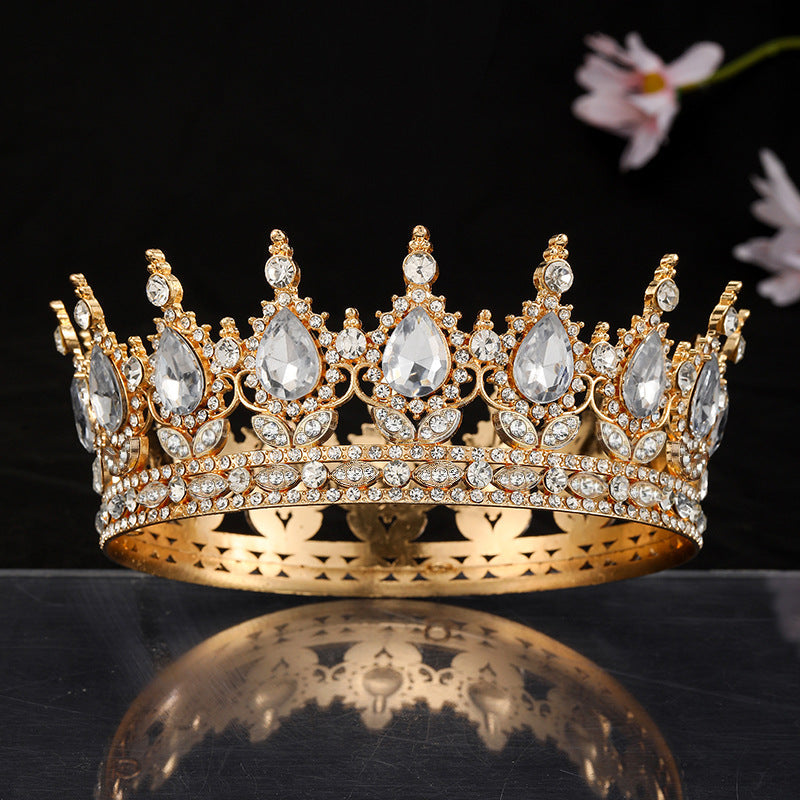 Ladies Crown with Elegant Gemstones