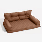 Large Dog Orthopaedic Faux Leather Foldable Pet Bed for Comfort