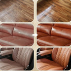 Leather Care Balm – Applicator Brush Included, Restores Shine & Prevents Cracking