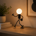 LED Figure Lamp with Suction Cups